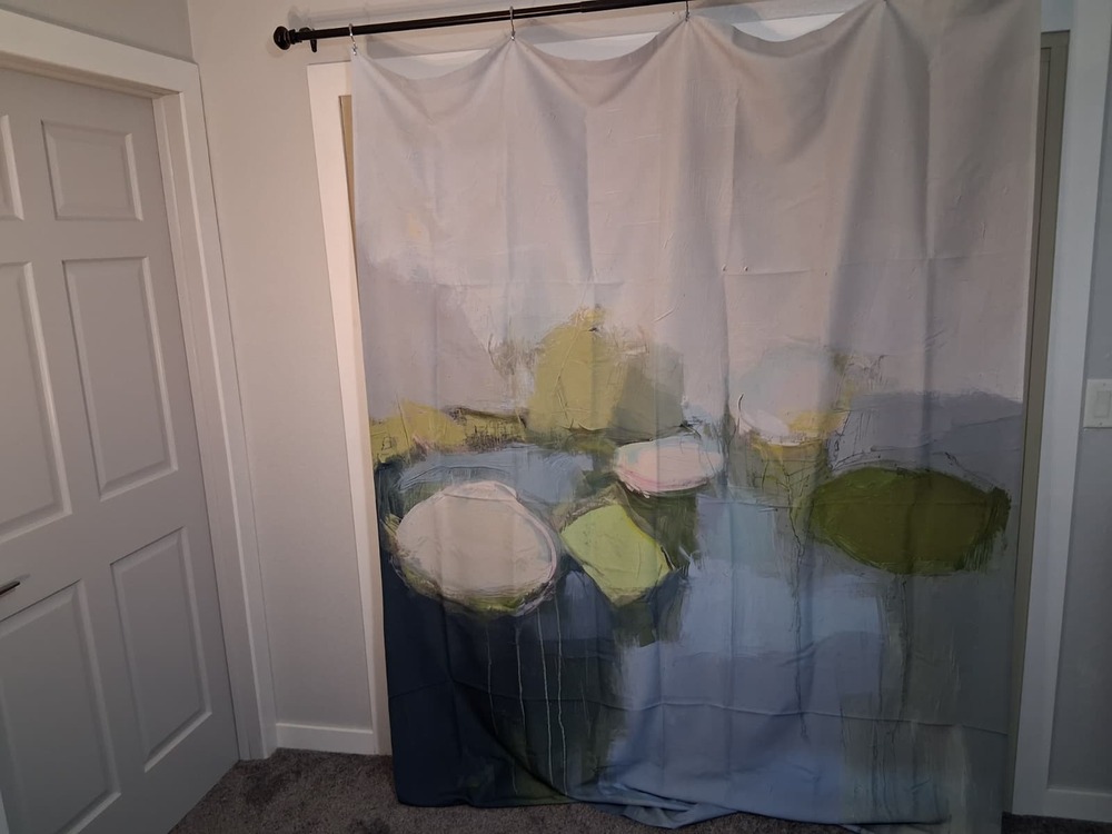 Waterlily Shower Curtain